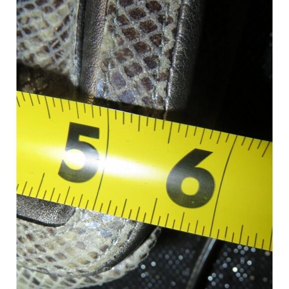 Coach 2018 Campbell Me Iridescent Python Embossed Exotic Leather Crossbody Bag - Picture 13 of 15